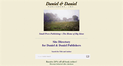 Desktop Screenshot of danielpublishing.com